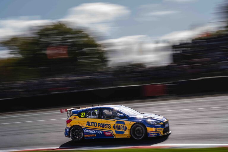Dan Cammish Winner of Round 28 of the BTCC, British Touring Car Championship Brands Hatch Sept 2025