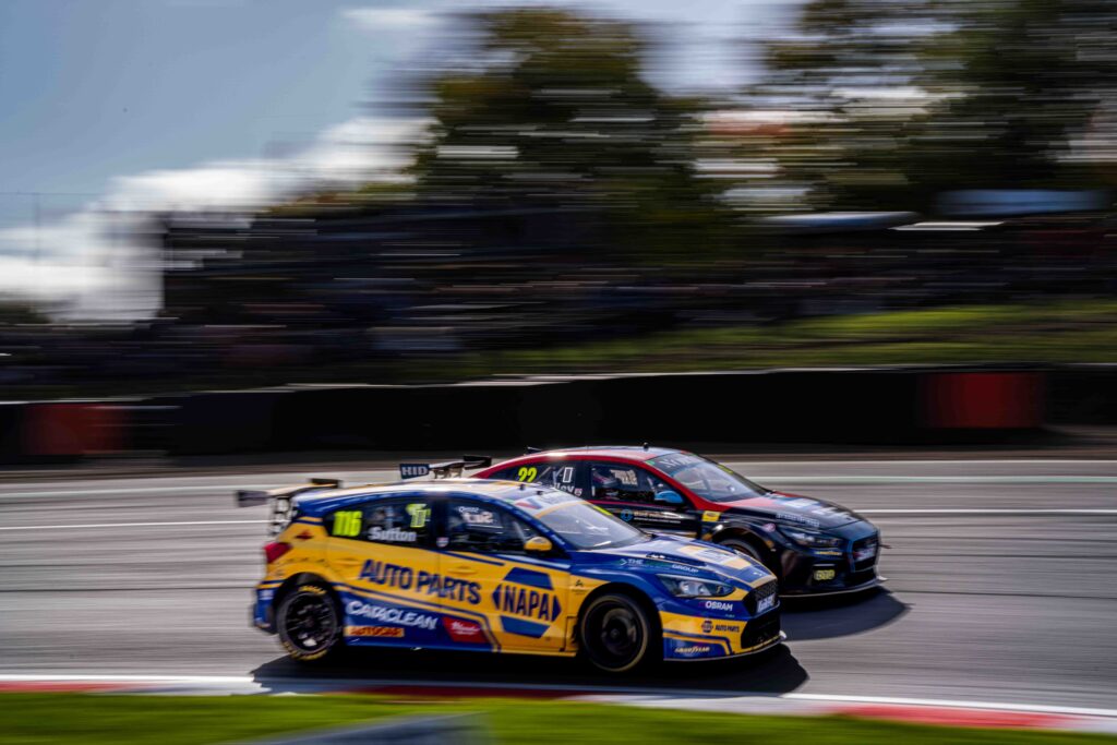 Ash Sutton & Chris Smiley at the Season Finale of the 2025 Kwik Fit British Touring Car Championship