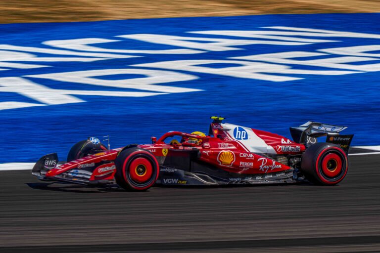 Lewis Hamilton For Ferrari At the F1 British Grand Prix Silverstone 2025