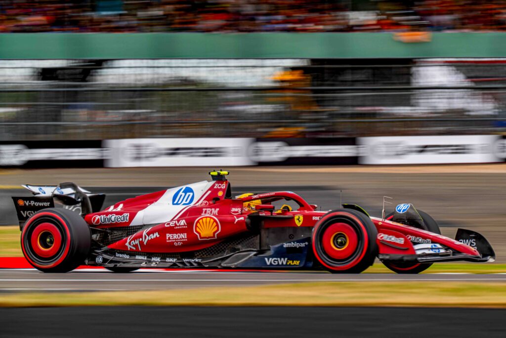 Lewis Hamilton For Ferrari At the F1 British Grand Prix Silverstone 2025