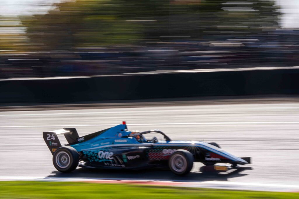 Martin Molnár For Virtuosi Racing F4 British Championship Brands Hatch 2025.