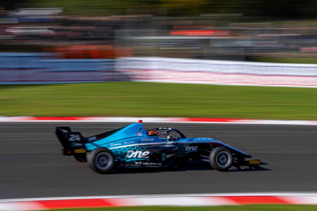 Martin Molnár For Virtuosi Racing F4 British Championship Brands Hatch 2025.