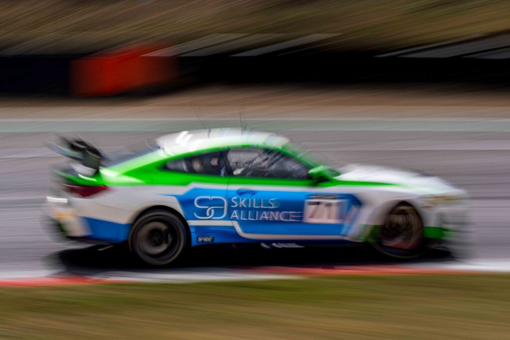 Ravi Ramyead  & Charlie Robertson for Century Motorsport BMW M4 GT4 Evo British GT Championship Brands Hatch 2025