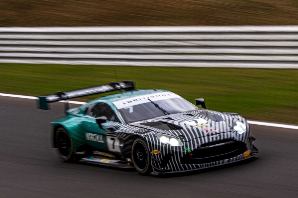 Giacomo Petrobelli for Bblackthorn shot at Brands Hatch during the British GT Championship