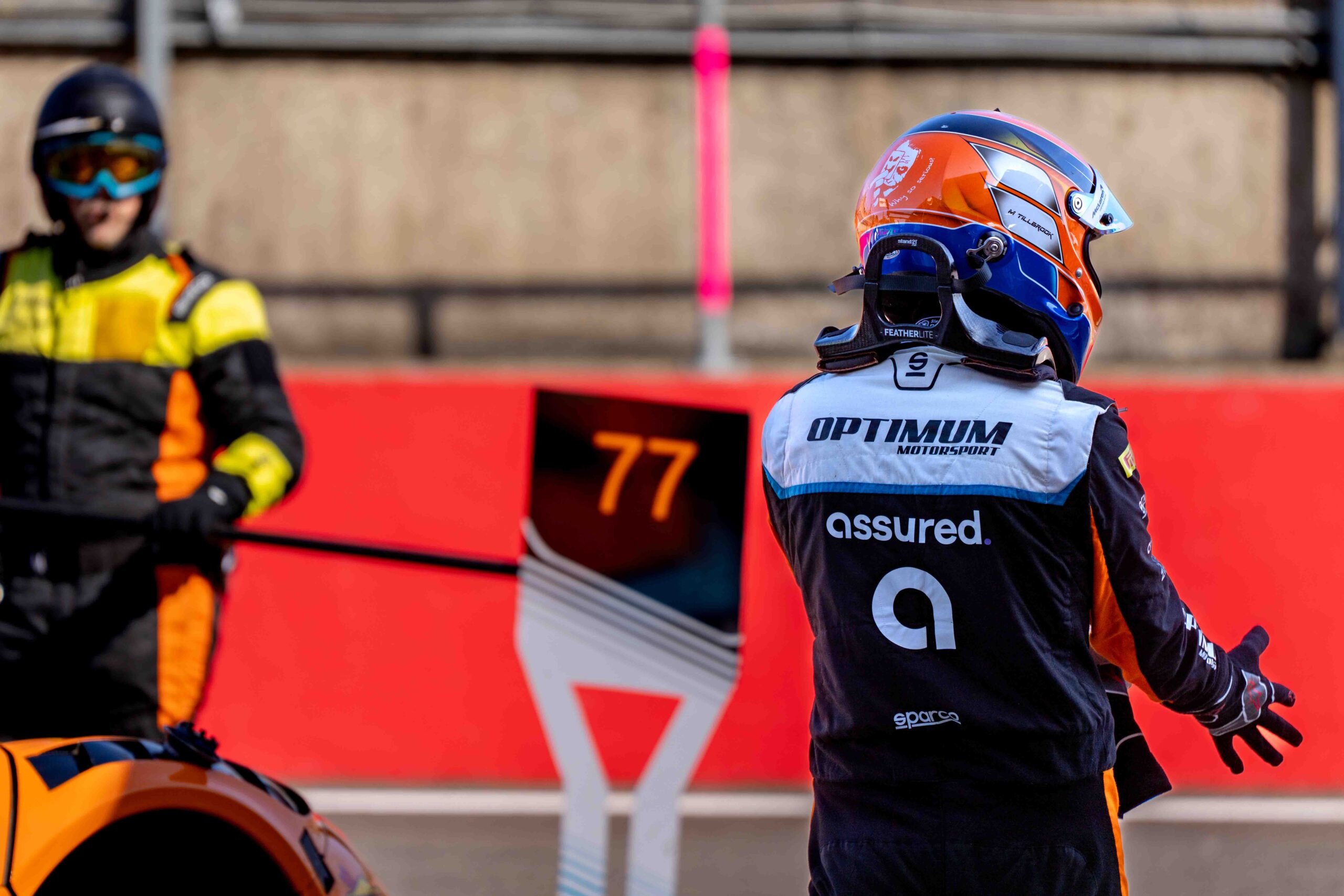 Optimum Motorsport Morgan Tillbrook & Marvin Kirchhöfer McLaren 720S GT3 Evo GT4 British GT Championship Brands Hatch 2025