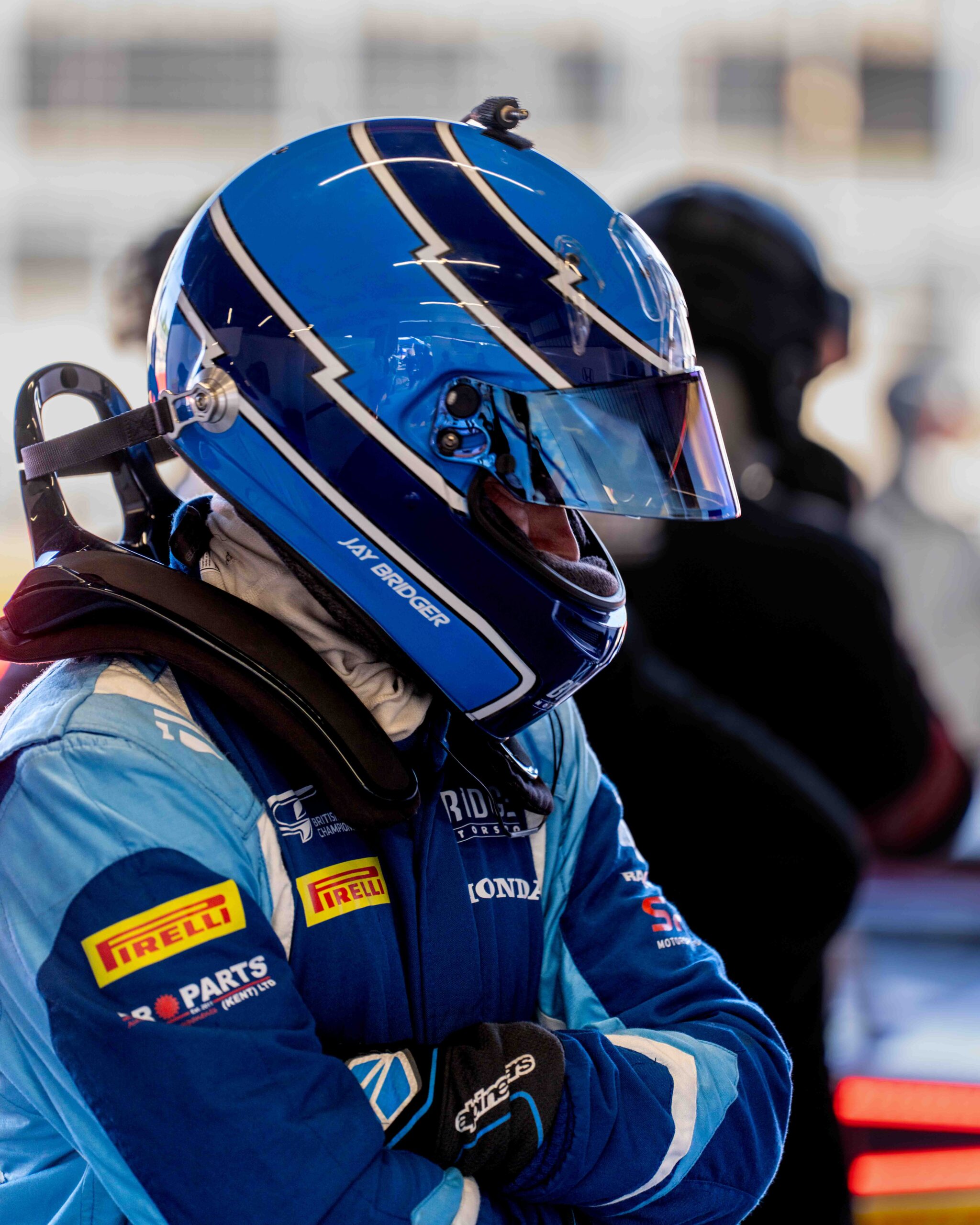 Jay Bridger in a Honda NSX GT3 Evo for Bridger Motorsport British GT Brands Hatch 2025
