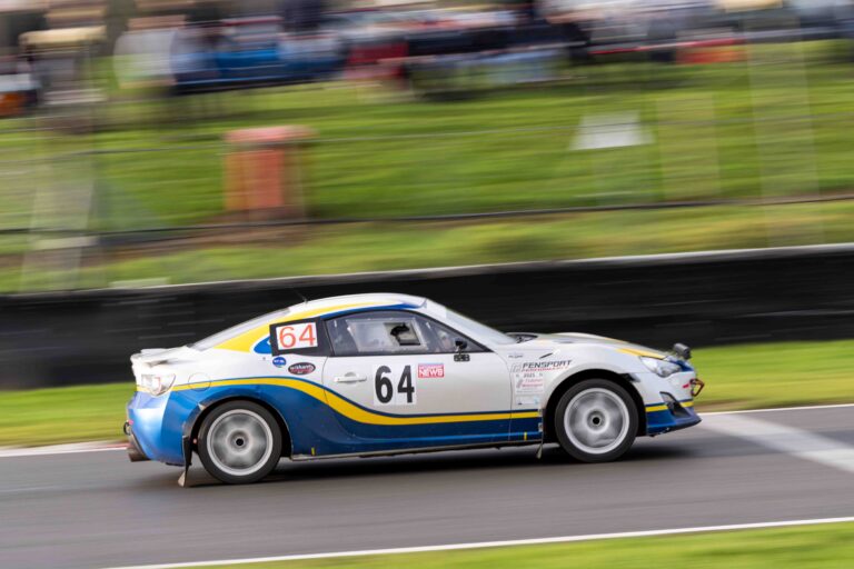 Brands Hatch, UK, 17th January, 2026, Duncan Christmas & Laura Cooledge In a Toyota GT86 at Round 4 of the Protyre Circuit Rally Championship, "The Winter Stages", Christopher Neve / Alamy Live News
