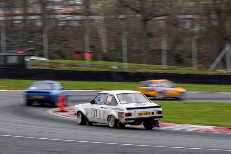 Callum Francis & Roland Francis In a Ford Escort Mk2 at Round 4 of the Protyre Circuit Rally Championship, "The Winter Stages"
