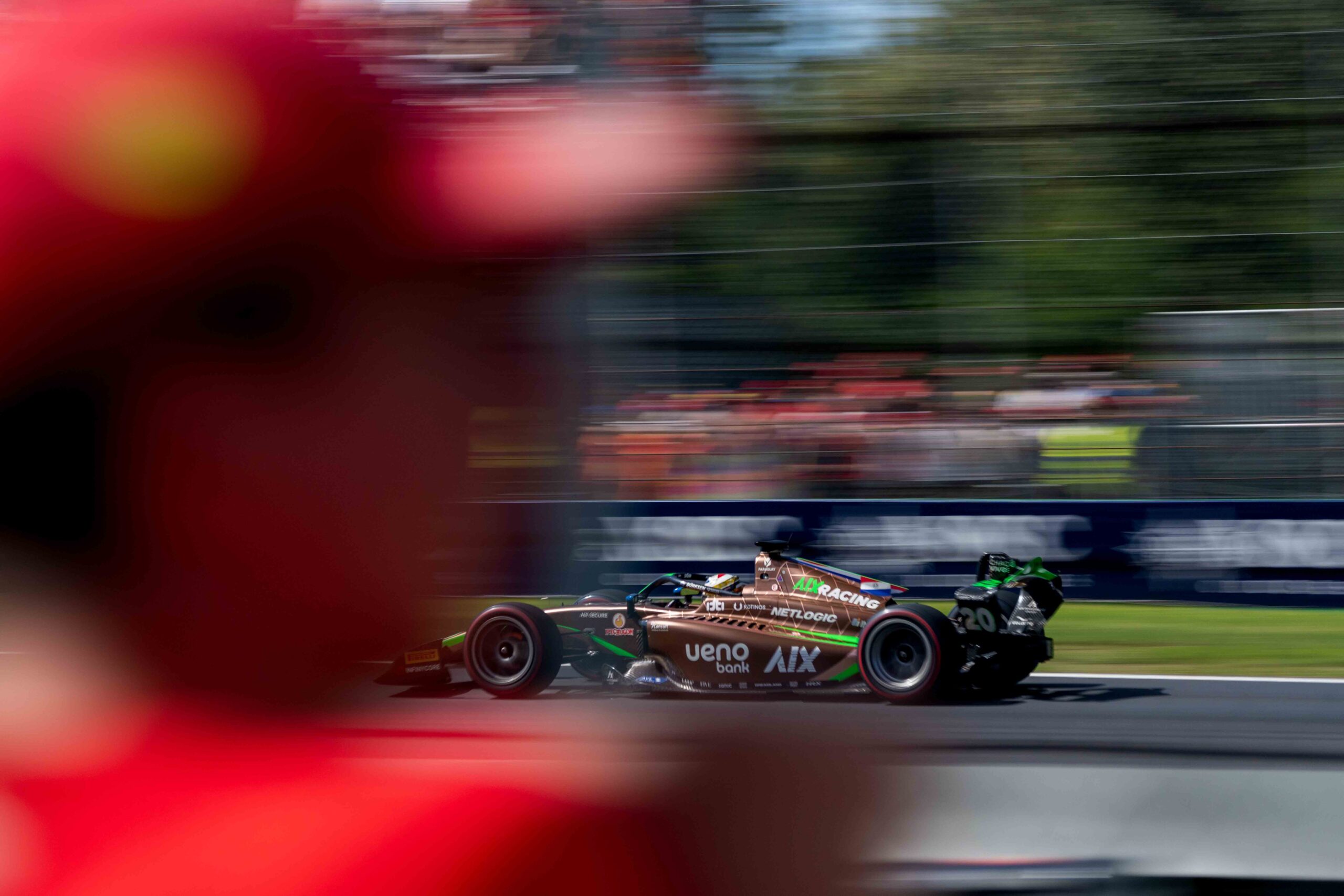 Joshua Dürksen Car #20 AIX Racing during the Italian F2 Grand Prix Weekend Monza 2025