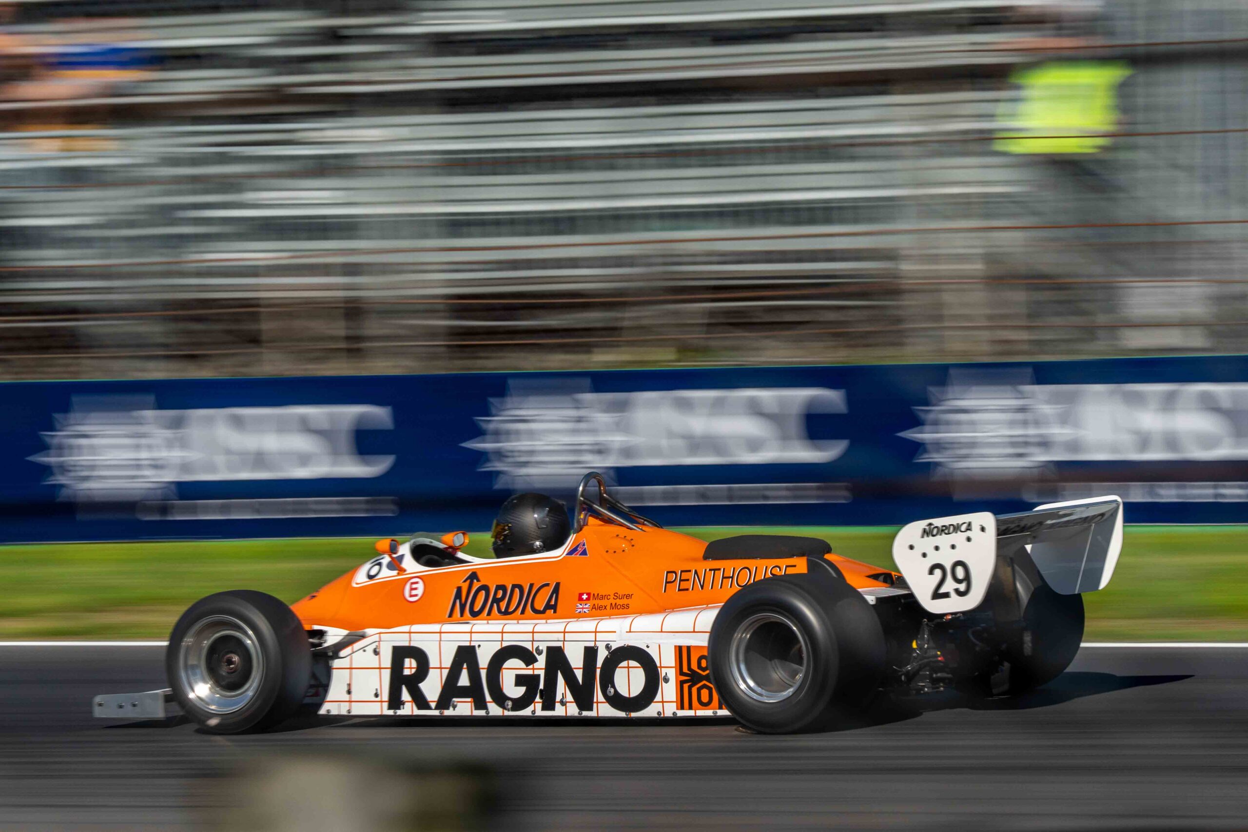 Car # 29 Arrows A4 from the 1982 Formula One season displaying at Monza 2025