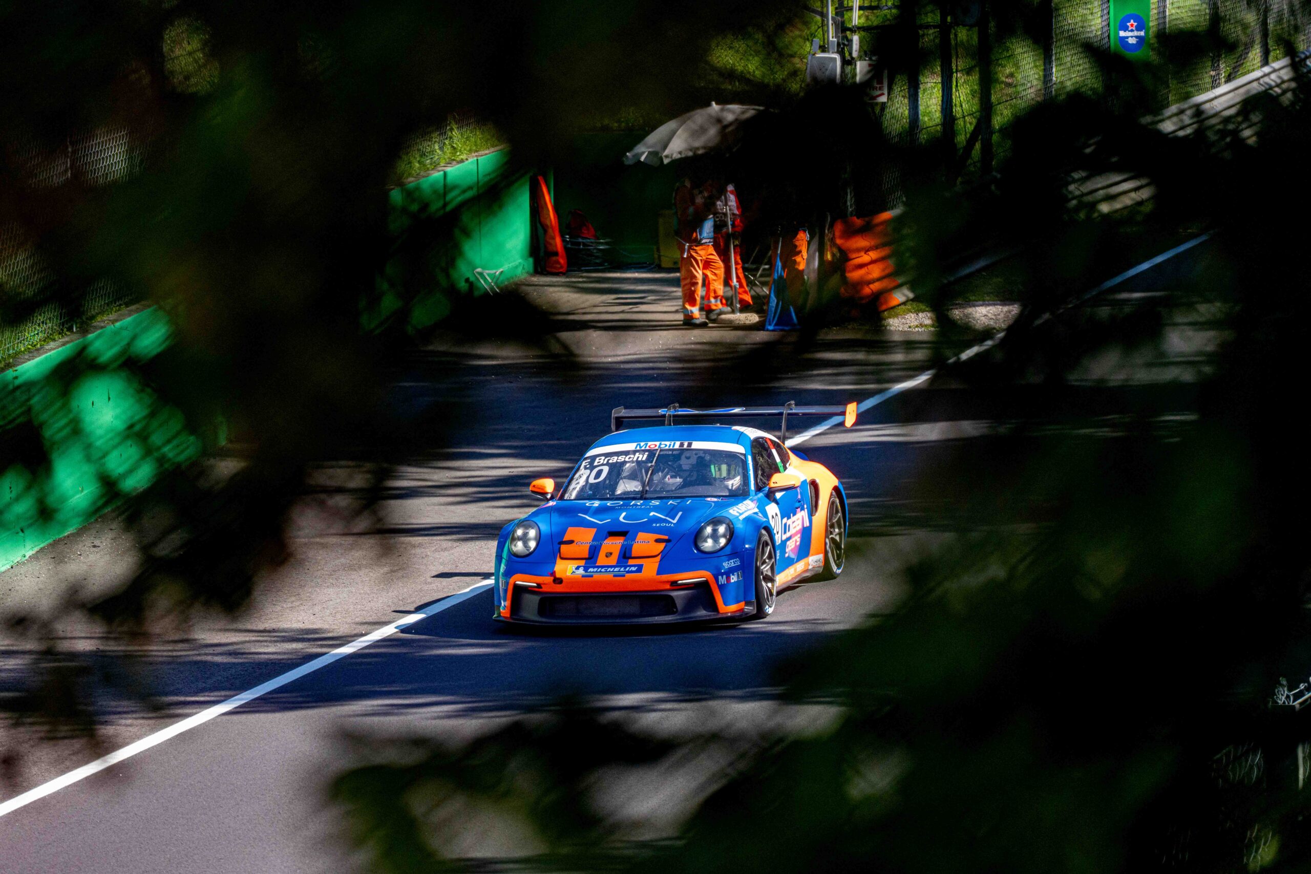 Francesco Bradchi for Ombra Racing Porsche Mobil 1 Super Cup at the Italian F1 GP, Monza 2025