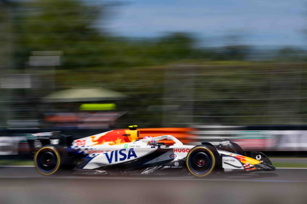 Liam Lawson  for Racing Bulls during the Italian F1 Grand Prix Weekend Monza 2025