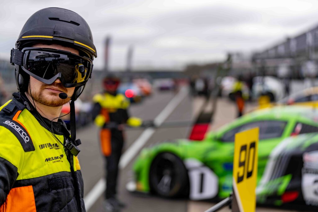 Optimum Motorsport at the British GT Media Day Silverstone 2026