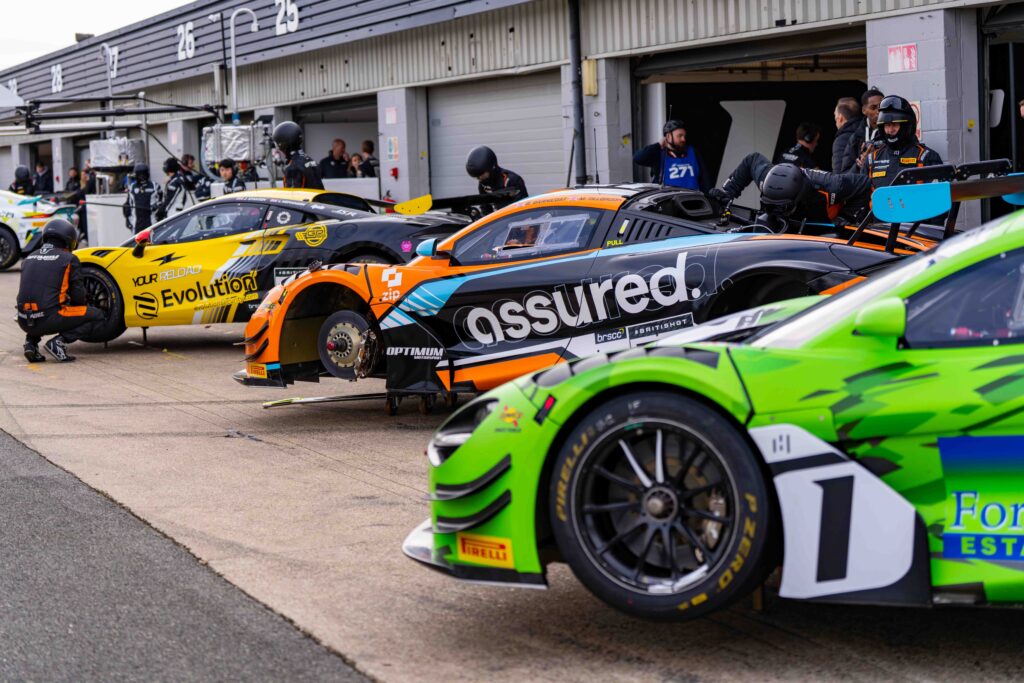 Optimum Motorsport at the British GT Media Day Silverstone 2026