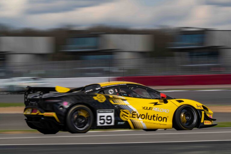 Luca Hopkinson & Josh Stanton in a McLaren Artura GT4 for Optimum Motorsport at the British GT Meda Day