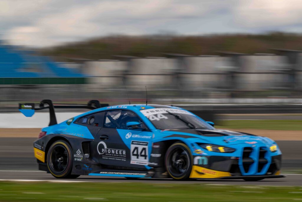 Jonathon Beeson & Charles Clark in a BMW M4 GT3 Evo for Century Motorsport at the British GT Media Day