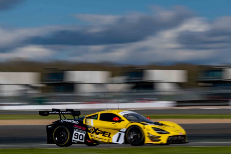 Marc Warren & Jack Brown in a McLaren 720S GT3 Evo for Optimum Motorsport at the British GT Media Day