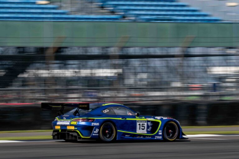 Kenzie Reiss Beecroft & Aaron Walker in a Mercedes-AMG GT3 Evo for 2Seas Motorsport at the British GT Media Day
