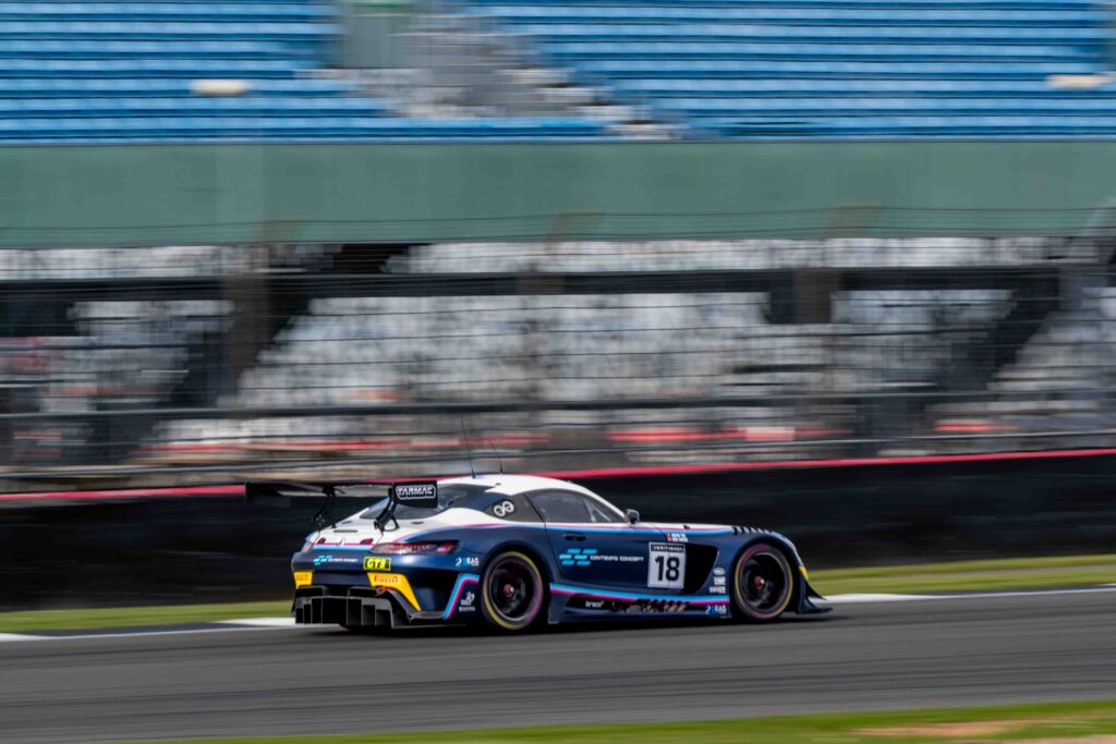 Kevin Tse & Ben Green in a Mercedes-AMG GT3 Evo for 2Seas Motorsport at the British GT Media Day