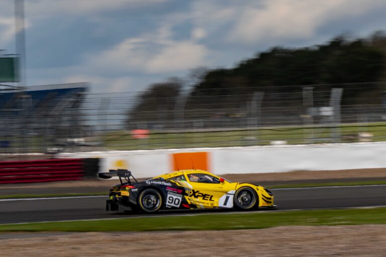 Marc Warren & Jack Brown in a McLaren 720S GT3 Evo for Optimum Motorsport at the British GT Media Day