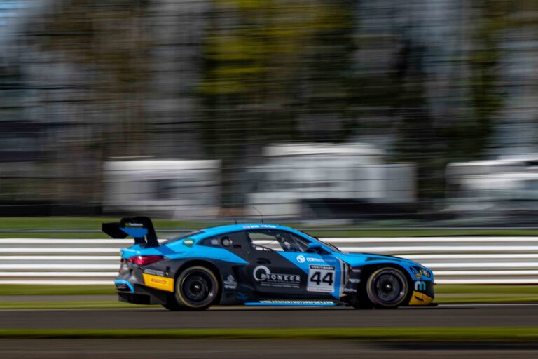 Jonathon Beeson & Charles Clark in a BMW M4 GT3 Evo for Century Motorsport at the British GT Media Day