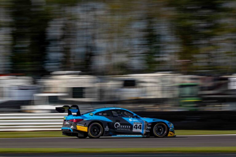 Jonathon Beeson & Charles Clark in a BMW M4 GT3 Evo for Century Motorsport at the British GT Media Day