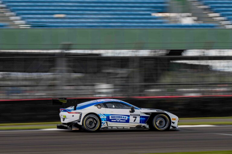 Andrew Howard & Ross Gunn in a Aston Martin Vantage AMR GT3 Evo for Beechdean Motorsport Ltd at the British GT Media Day