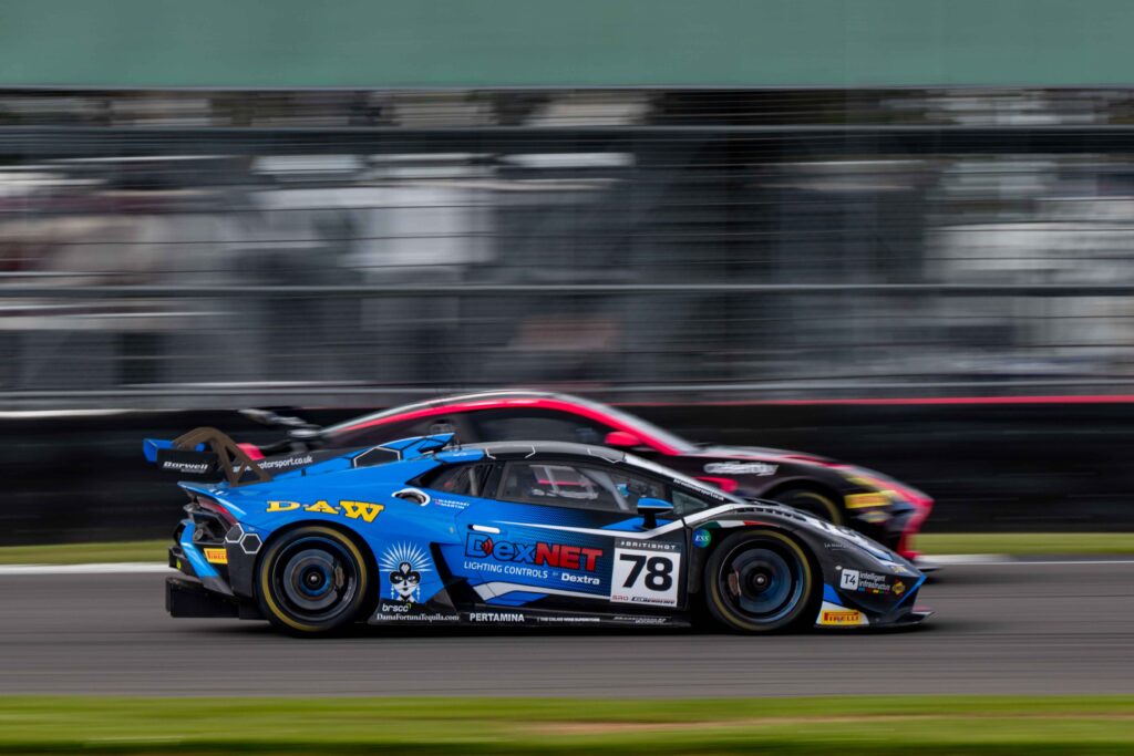 Alex Martin & Jarrod Waberski in a Lamborghini Huracan GT3 Evo2 for Barwell Motorsport at the British GT Media Day