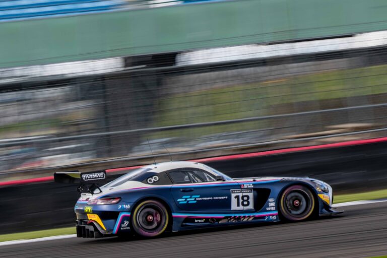 Kevin Tse & Ben Green in a Mercedes-AMG GT3 Evo for 2Seas Motorsport at the British GT Media Day