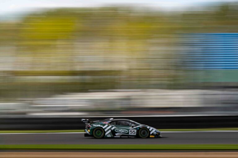 Duncan Cameron & Matt Griffin in a Lamborghini Huracan GT3 Evo2 for Barwell Motorsport at the British GT Media Day