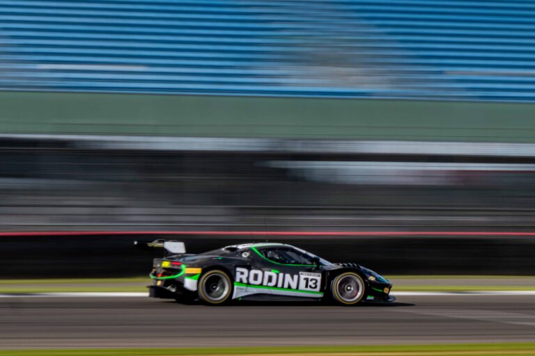 Cameron Campbell & Joshua Buchan in a Ferrari 296 GT3 Evo for Rodin Motorsport at the British GT Media Day