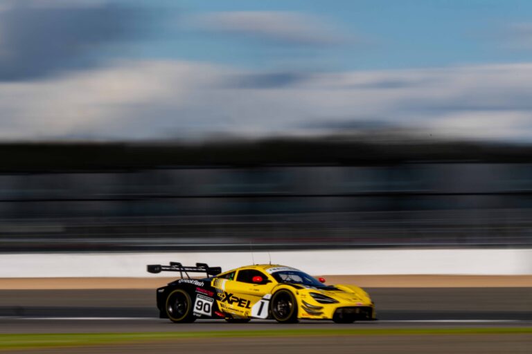 Marc Warren & Jack Brown in a McLaren 720S GT3 Evo for Optimum Motorsport at the British GT Media Day