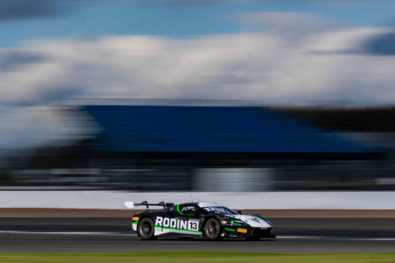 Cameron Campbell & Joshua Buchan in a Ferrari 296 GT3 Evo for Rodin Motorsport at the British GT Media Day