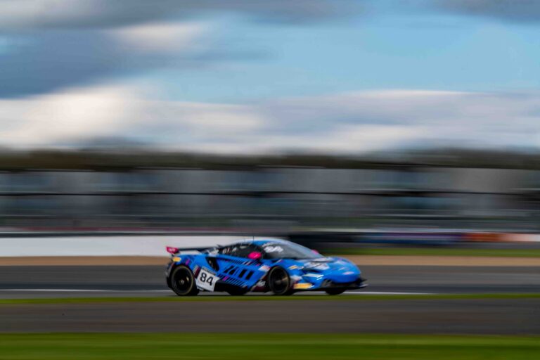 Revie Lake & Blake Angliss in a McLaren Artura GT4 for Mahiki Racing at the British GT Media Day