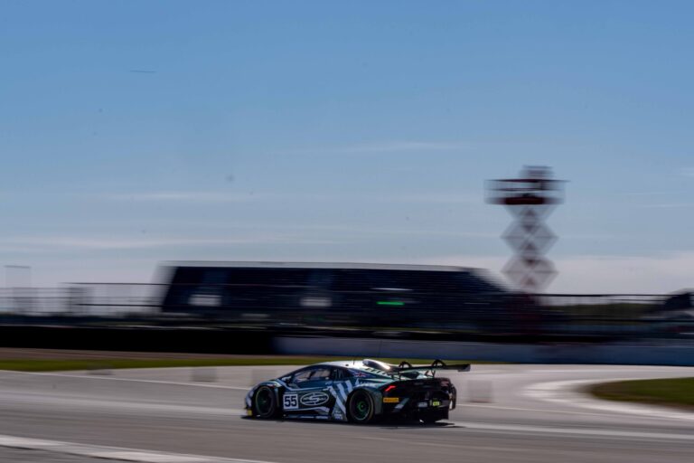 Car #55 Duncan Cameron & Matt Griffin In a Lamborghini Huracan GT3 Evo2 For Barwell Motorsport