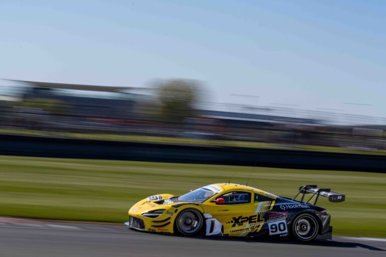 Car #90 Marc Warren & Jack Brown In a McLaren 720S GT3 Evo For Optimum Motorsport
