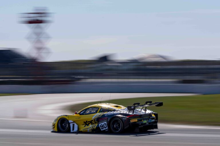 Car #90 Marc Warren & Jack Brown In a McLaren 720S GT3 Evo For Optimum Motorsport