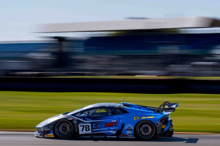 Car #78 Alex Martin & Jarrod Waberski In a Lamborghini Huracan GT3 Evo2 For Barwell Motorsport