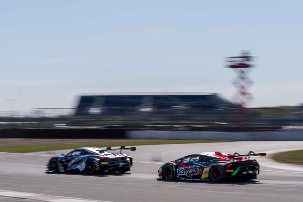 Car #63 Rob Collard & Hugo Cook In a Lamborghini Huracan GT3 Evo2 For Barwell Motorsport