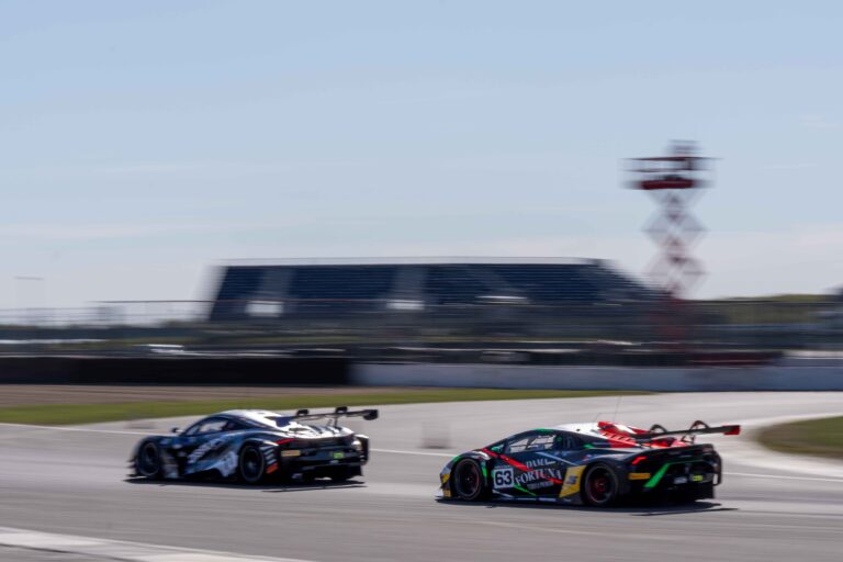 Car #63 Rob Collard & Hugo Cook In a Lamborghini Huracan GT3 Evo2 For Barwell Motorsport