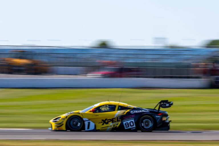 Car #90 Marc Warren & Jack Brown In a McLaren 720S GT3 Evo For Optimum Motorsport
