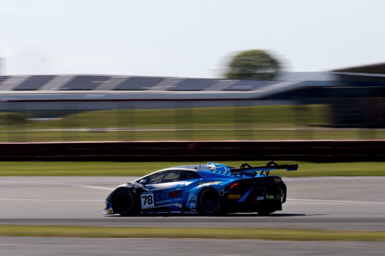 Car #78 Alex Martin & Jarrod Waberski In a Lamborghini Huracan GT3 Evo2 For Barwell Motorsport
