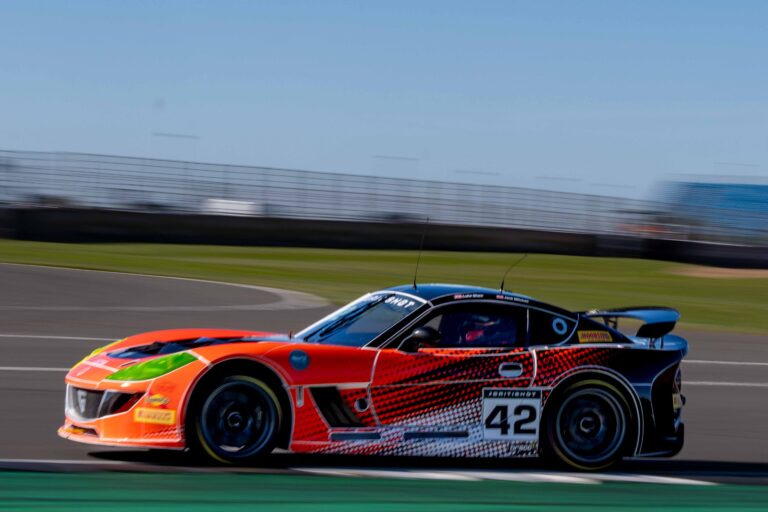 Car #42 Luke Shaw & Jack Mitchell In a Ginetta G56 GT4 Evo For Toro Verde GT