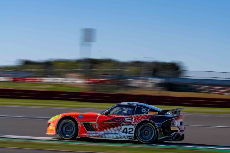 Car #42 Luke Shaw & Jack Mitchell In a Ginetta G56 GT4 Evo For Toro Verde GT