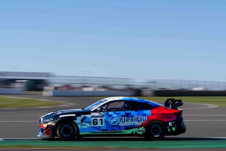 Car #61 Ernie Graham & Colin Turkington In a BMW M4 GT4 Evo For WSR Flexifly