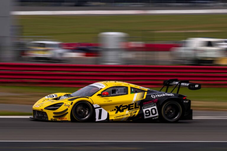 Car #90 Marc Warren & Jack Brown In a McLaren 720S GT3 Evo For Optimum Motorsport
