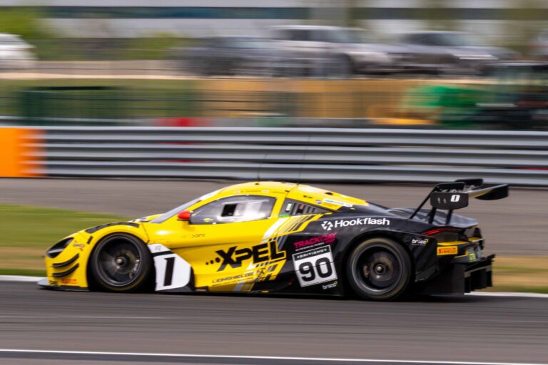 Car #90 Marc Warren & Jack Brown In a McLaren 720S GT3 Evo For Optimum Motorsport