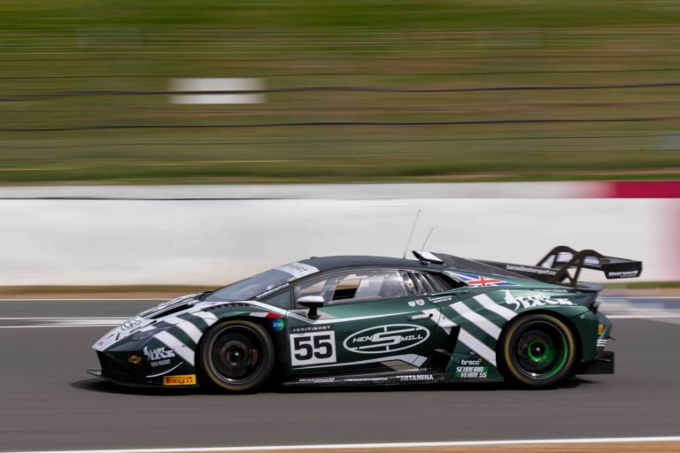 Car #55 Duncan Cameron & Matt Griffin In a Lamborghini Huracan GT3 Evo2 For Barwell Motorsport