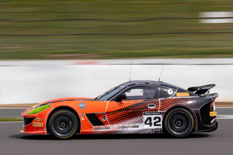 Car #42 Luke Shaw & Jack Mitchell In a Ginetta G56 GT4 Evo For Toro Verde GT