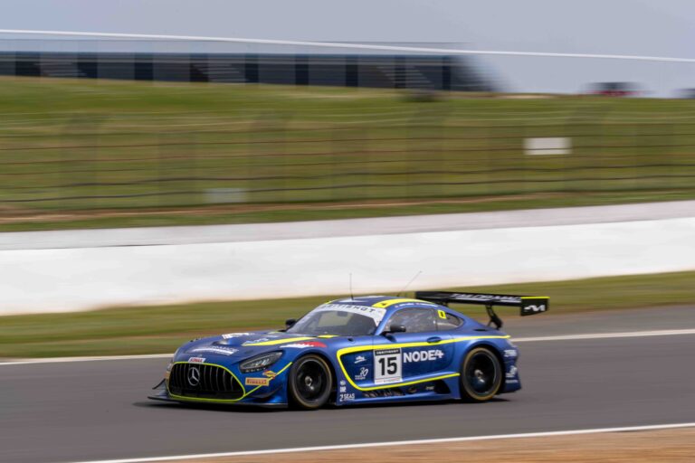 Car #15 Andrew Gilbert & Aaron Walker In a Mercedes-AMG GT3 Evo For 2 Seas Motorsport